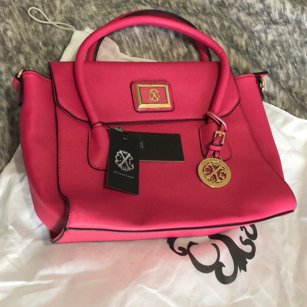 Hot pink purse
